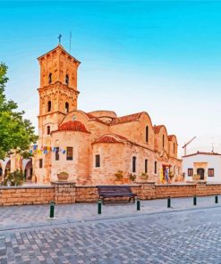 Saint Lazarus Church Larnaca paint by number
