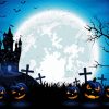 Scary Halloween paint by numbers