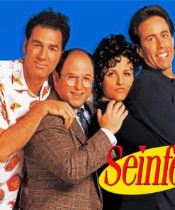 Seinfeld Cast paint by number