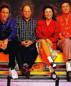 Seinfeld TV Serie paint by number