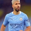 Sergio Agüero Football Sport paint by numbers