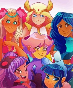 Shera And The Princesses Of Power paint by numbers