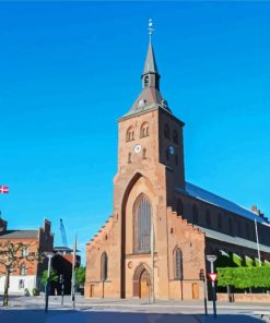 St Canute S Cathedral Odense paint by numbers