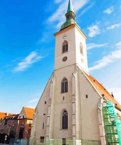 St Martin S Cathedral Slovakia paint by numbers