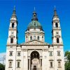 St Stephen S Basilica Budapest paint by number paint by number