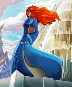 Stormlight Archive Shallan Davar paint by numbers