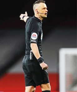 Stuart Attwell Football Referee paint by number