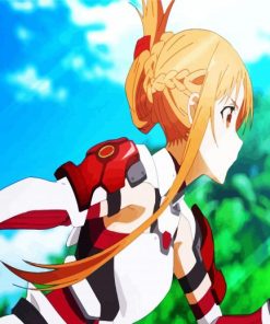 Sword Art Online Asuna CABracter paint by number