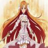 Sword Art Online Asuna Anime CABracter paint by number