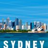 Sydney City paint by numbers