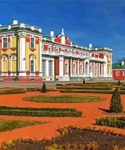 Tallinn Kadriorg Palace paint by numbers