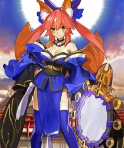 Tamamo Anime paint by numbers