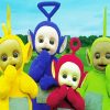 Teletubbies Characters paint by number