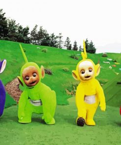 Teletubbies paint by number