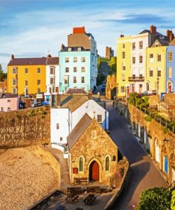 Tenby UK paint by number