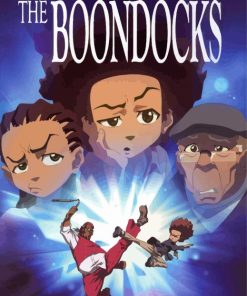 The Boondocks Poster paint by number