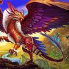 The Griffin paint by number
