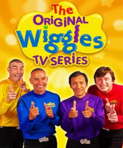 The Wiggles Poster paint by number