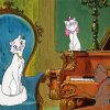 The Aristocats Cartoon paint by number