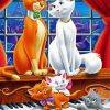 The Aristocats Disney Movie paint by number