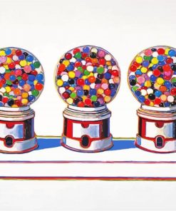 Three Machines By Thiebaud paint by number