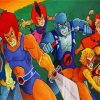 ThunderCats Cartoon paint by number