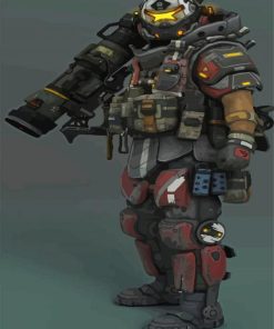 Titanfall paint by number