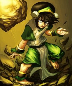 Toph Avatar Animation paint by number