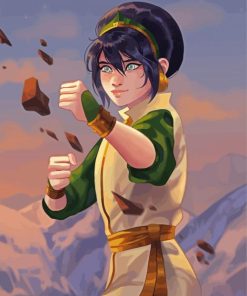 Toph Beifong paint by number