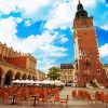 Town Hall Tower Krakow paint by numbers