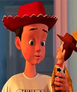 Toy Story Andy paint by number