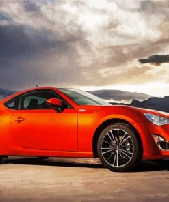 Toyota Sport Car paint by number