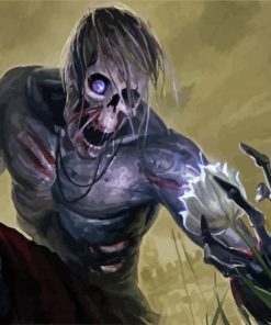 Undead paint by number