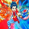 Valt Aoi Beyblade paint by number