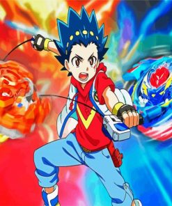 Valt Aoi Beyblade paint by number