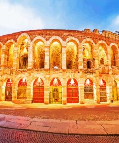 Verona Arena paint by number