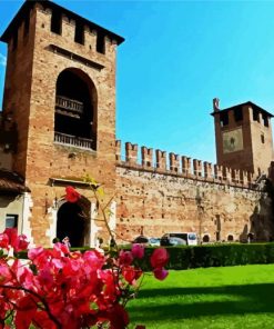 Verona Castelvecchio Museum paint by number