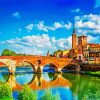 Verona Italy paint by number