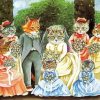 Victorian Cats paint by number