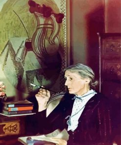 Virginia Woolf paint by number