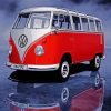 Volkswagen Combi paint by number