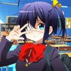 Adorable Rikka Takanashi paint by numbers