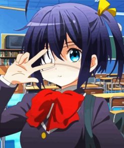 Adorable Rikka Takanashi paint by numbers