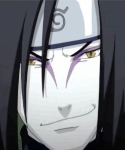 Orochimaru Naruto paint by numbers