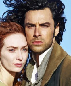 Aesthetic Poldark Characters paint by numbers