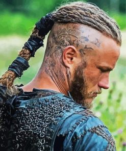 Ragnar Lothbrok Vikings paint by numbers