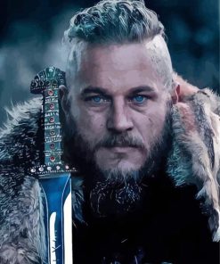 Ragnar Lothbrok paint by numbers