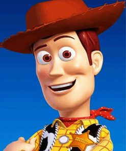 Aesthetic Sheiriff Woody Toy Story paint by number