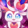 Sylveon Anime paint by numbers