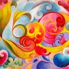 Aesthetic Abstract Art paint by numbers